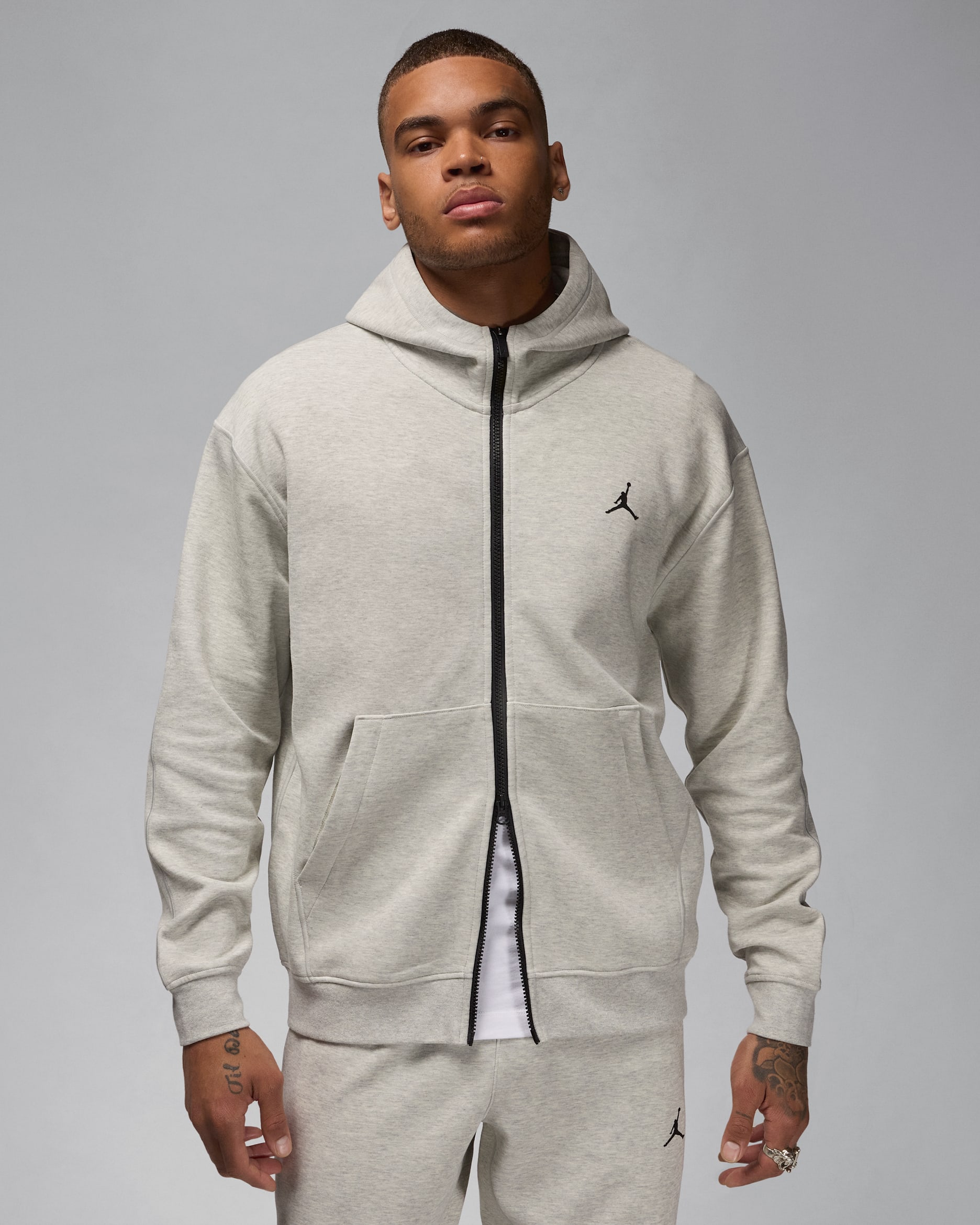 Jordan Sport Hoop Fleece Men's Dri-FIT Full-Zip Hoodie. Nike IL